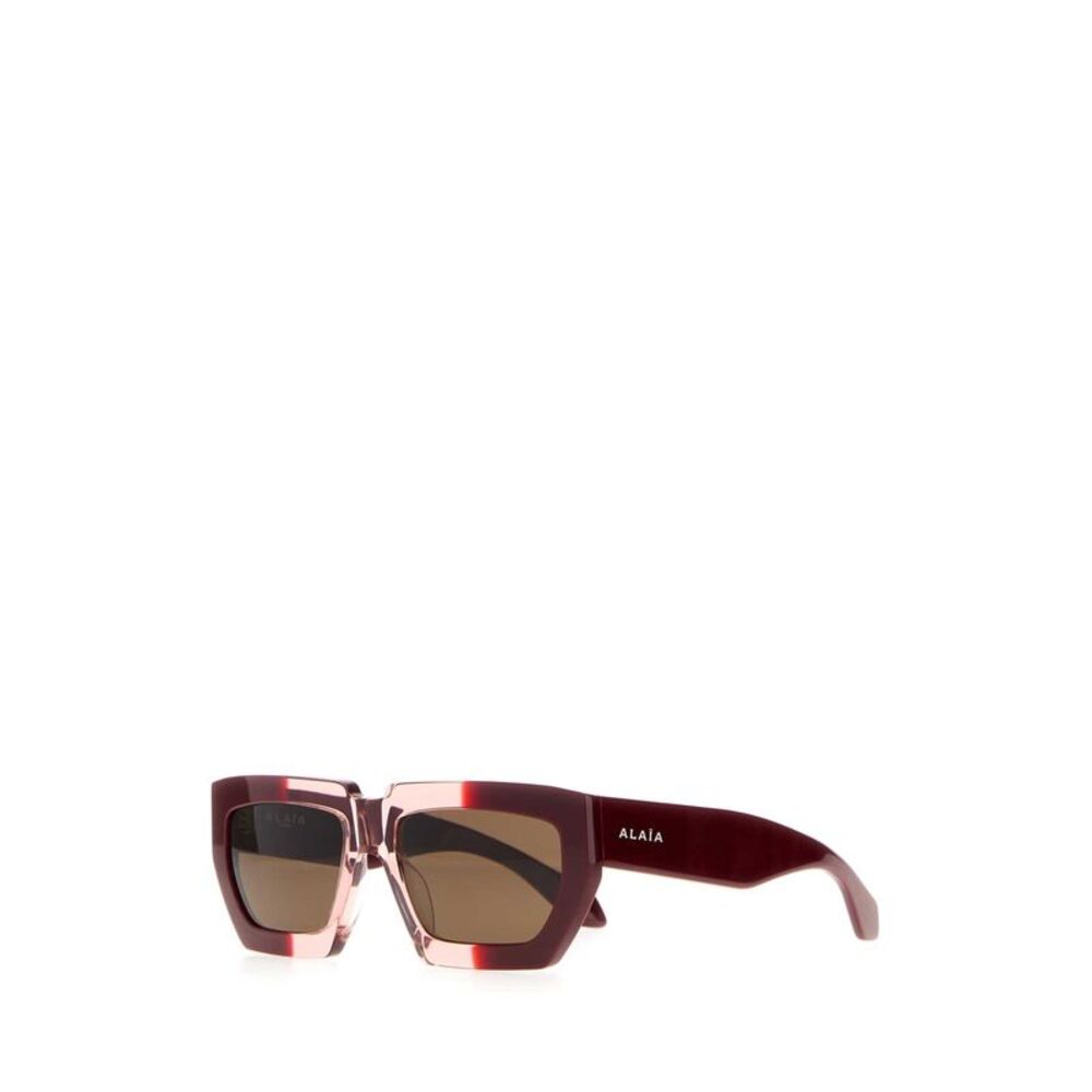 Alaia Women Tyrian Purple Acetate Sunglasses